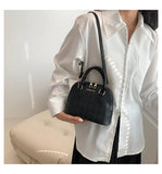 Qfdian Women New Fashion Diamond-shaped Handbag Single-shoulder Crossbody Shell Bag Fashion Girl Outdoor Purse