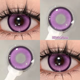 Qfdian  2PCS Halloween Myopia Contact Lenses Cosplay Colored Contact Lenses Prescription Lens Natural Pupils Eye Color Lenses