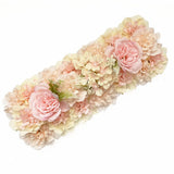 Qfdian  New Artificial Floor Flower Silk Flower Home Wedding Decoration Flower Wall Road Guide Outdoor Wedding Arch Fake Flower