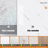 Qfdian 1 roll 40cm thick foam bedroom wallpaper marble imitation ceramic tile self-adhesive wallpaper kitchen oil proof wall sticker
