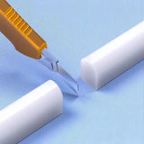 Qfdian  1PC 2m/78.74inch Water Retaining Strip Bathroom Sealing Stopper Shower Dam Retaining Non-slip Dry And Wet Separation Flood Barri