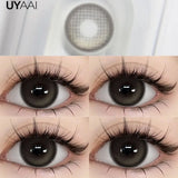 Qfdian  NEW Color Contact Beauty Blue Colorcon PATTAYA Series Lens Natual Brown Lens Cosmetic Colorcon Beauty Soft Green Pupils