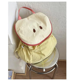 Japanese Letter Embroidery Schoolbags Y2k Aesthetic Student Casual Travel Backpacks Contrast Color Sweet Kawaii Bags for Women
