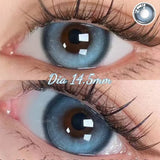 Qfdian  1 Pair/2pcs Color Contact Lenses for Bubble Series Eyes Fashion Natural Pupils Beauty Lens Eyes Myopia Lens Brown Lens