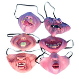 1pcs Halloween Funny Women Men Party Mask Latex Clown Cosplay Horrible Scary Masks Masquerade  Birthday Gift Trick Joke Costumes