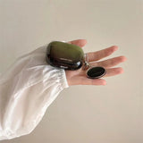 Qfdian  Cold Wind Dark Green Blending Suitable For Niche LSN Soft Cases Such As Apple Wireless Bluetooth Headphone Cases