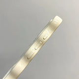 Qfdian Solid Color Gloss 3D Wave Texture Phone Case for iPhone 16 15 14 13 16 Pro Max Soft Silicone Shockproof Protection Coque Cover