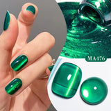 Qfdian Cat Eye Gel Polish With Nail Magnet Tools Flexible Iron Wire For Creating Heart Shapes On Nails Nail Art nail supplies iman