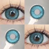 Qfdian Colored Beautiful Pupil Contact Lenses Myopia Cosmetic for Eyes Artificial pupil Degree Contact  lens Prescription