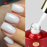 MSHARE 30ml Camouflage Rubber Base Refill 30ml Beige Pink Gel  Color Soak Off Nails Gels Varnish Lacquer UV LED Gel