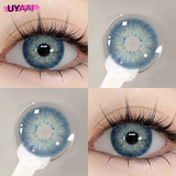 Qfdian  Contact Lenses Beauty Black Lens Makeup PATTAYA Green Lens Blue Eyes Color Lenses Natural Brown Lens Cosmetics Gray Eyes