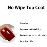 MSHARE 500g/1kg Non Wipe Top Coat Gel Polish Withouy Sticky Layer Shinning Soak Off Nail Polish No Cleaning Without Sticky Layer