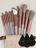 Qfdian Makeup Brush Set Soft Fluffy Professiona Cosmetic Foundation Powder Eyeshadow Kabuki Blending Make Up Brush Beauty Tool Makeup