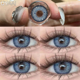 Qfdian 1 Pair Colored Contact Lenses for Eyes Green Beauty Lenses Brown Fashion Lenses High Quality Blue Eye Lenses Colored Pupil