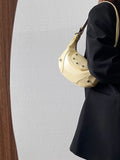 Qfdian Luxury Design Fashion Sweet Y2k Aesthetic Shoulder Bag Korean Chic Kawaii Star Handbags All Match Office Lady Crossbody Bags