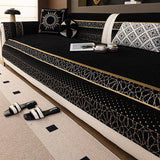 Qfdian  Modern Simple Sofa Cover Advanced Light Luxury One-piece Sofa Cover Four-season Universal Skin-friendly Non-slip Seat Cushion