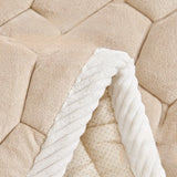 Qfdian  Thick Sofa Cover Cloth One-piece Laying Straight Row Anti Slip and Anti Cat Scratch Sofa Cushion Cover Autumn and Winter Styles