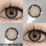 Qfdian Colorful Contact Lenses for Eyes 1pair Fashion Blue Eye Contacts Brown Lenses Gray Pupils Yearly Cosmetic Green Lenses