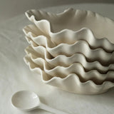 Qfdian  Shell Plate Cream Retro Ceramic Plate Fruit Snack Plate Dinner Tray Dish Set Jewelry Storage Dish Tableware Gift