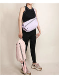 Qfdian Y2k Aesthetic All Match Simple Shoulder Underarm Bag Fashion Trendy Casual Chest Bags Vintage Ins Women Cargo Handbags Crossbody