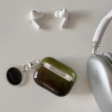 Qfdian  Cold Wind Dark Green Blending Suitable For Niche LSN Soft Cases Such As Apple Wireless Bluetooth Headphone Cases
