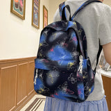 Qfdian Small Niche Design, Fashionable Trend, High Aesthetic Value, Simple Casual Backpack, Daily Commuting, Tutoring Backpack