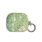 Qfdian  Lovely Floral Pattern Earphone Case For Samsung Galaxy Buds 3 Pro Cases Cute Soft Headphone Cover For Samsung Galaxy Buds 3Pro