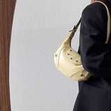 Qfdian Luxury Design Fashion Sweet Y2k Aesthetic Shoulder Bag Korean Chic Kawaii Star Handbags All Match Office Lady Crossbody Bags