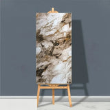 Qfdian 30cmx60cm Wallpapers Home Decor Anti-fouling Waterproof Wallpaper Sticker Kitchen 3D Ceramic Tile Decoration Bedroom Marble Room