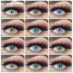 EYESHARE 2pcs Colored Contact Lenses BRAZIL GIRL Series Color Contact Lens Eye Contacts Colored Lenses for Eyes Cosmetic Contact