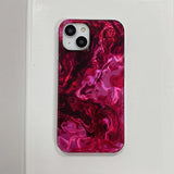 Qfdian Rose hot girl water halo dyeing phone case for iphone 15pro 13 11 13promax 14 15 pro max 12pro 13pro 15promax 14pro back cover