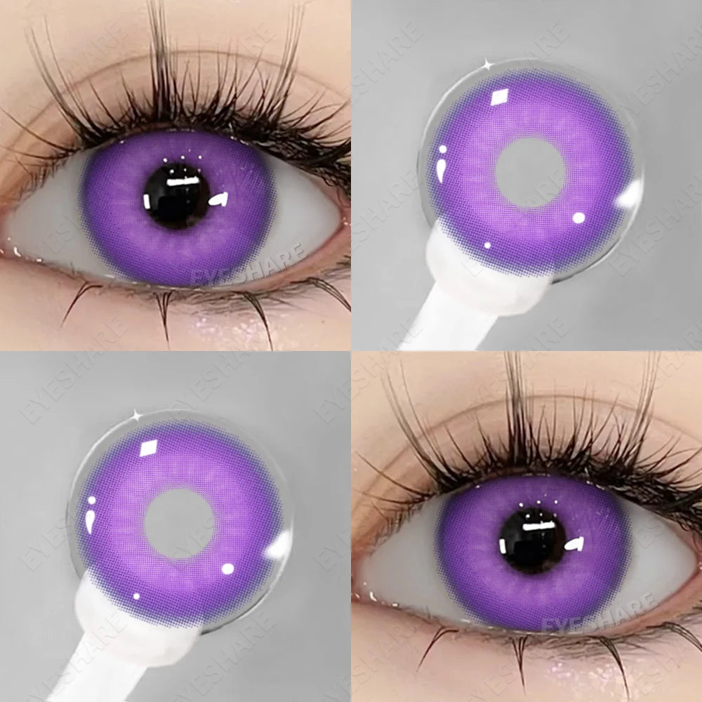 AMARA Cosplay Color Contact Lenses for Eyes Yearly Makeup Halloween Masquerade Beauty Contact Lenses Eye Christmas Party