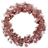 Qfdian  7.5m/8.2Yard Christmas Tree Decor Gold Silver Red Sparkly Star Wire Christmas Decorations Xmas Home Party Birthday Party Wedding