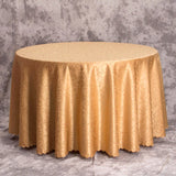 Qfdian  Thickened Circular Tablecloth for Hotel Restaurants Suitable for Parties European Jacquard Solid Color Durable Tablecloth Pad