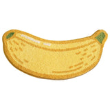 Qfdian  Creative Fruit-shaped Bath Mat Thickened Flocked Microfiber Bathroom Rug Non-slip Water-absorbent Quick-drying Foot Mat