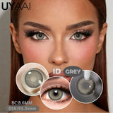 Qfdian  Contact Lenses Beauty Color Contact Blue Eye Color Lenses Natual Black Lenses Woman Accesories Natural Contact Lenses