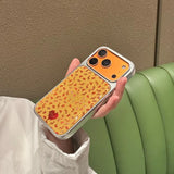 Qfdian  Autumn and winter retro flowers are suitable for iPhone15promax Apple 16pro mobile phone case 13 anti-drop