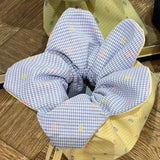 Qfdian  Personality All Match Patchwork Flower Bags for Women Kawaii Sweet Plaid Shoulder Bag Korean Contrast Color Handbags Crossbody