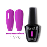 Qfdian  15ml Semi-permanent Rubber Base For UV Gel Nails Polish Manicure LED Hybrid Enamel Lakiery Hybrydowe Vernis Gel Varnishes