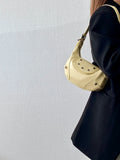 Qfdian Luxury Design Fashion Sweet Y2k Aesthetic Shoulder Bag Korean Chic Kawaii Star Handbags All Match Office Lady Crossbody Bags