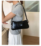 Qfdian Korean Y2k Aesthetic Fairy Women's Handbags Elegant All Match Luxury Design Crossbody Bag Fashion Chic Office Lady Shoulder Bags