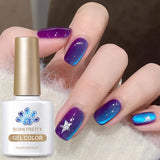 Qfdian 10ml/15ml Guava Green Cat Magnetic Gel Shine  Glitter Semi Permanent Soak Off UV Varnish Nail Supplies