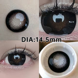 Qfdian  2pcs Big Black Contact Lenses for Eyes Fast Shipping Beauty Pupils Pearl Series Color Eye Lens Comestic Blue Green Lens