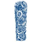 Qfdian Full Leg Arm Temporary Herbal Juice Ink Tattoo Stickers Lasting  15 Days Waterproof Tattoo  Animal  Tattoo Stickers for Men Boys