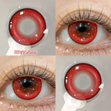Qfdian  1pair New Fashion Cosplay Contact Lenses for Eyes Brown Lenses Myopia Color Contact Lenses Halloween Beauty Blue Lenses