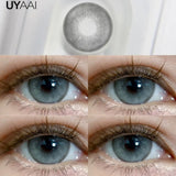Qfdian  NEW Color Contact Beauty Blue Colorcon PATTAYA Series Lens Natual Brown Lens Cosmetic Colorcon Beauty Soft Green Pupils
