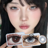 Qfdian 1pair Color Contact Lenses Softlens for Eyes Lenses Cosmetic Eyecontacts