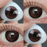 Qfdian  1 Pair Pink Series Contact Lenses for Eyes Beauty Pupils Makeup Eye Lenses for Myopia Natural Color Lenses Blue Lenses