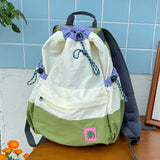 Qfdian Spring Summer New Lightweight Fre Color Colion Street Travel Bapa oulder Bag op Bag Dual Layer Soft Nylon Ba...
