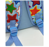 Qfdian High-capacity Ins Women Students Backpack Sweet Kawaii Casual All Match Schoolbags Harajuku Y2k Aesthetic Star Print Backpacks